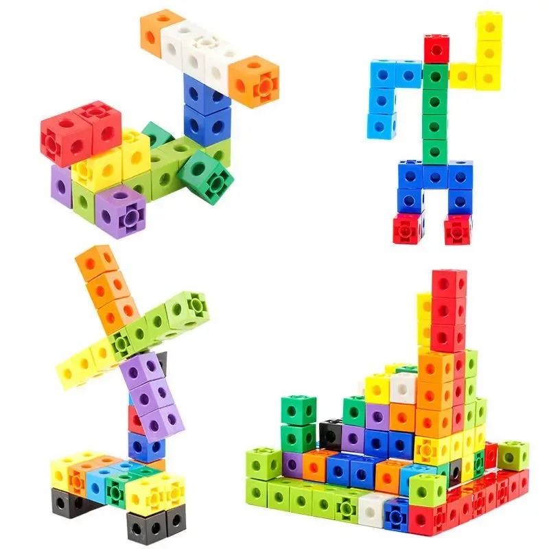 Brain Teaser Cube - مجموعة من 100 قطعة من مكعبات