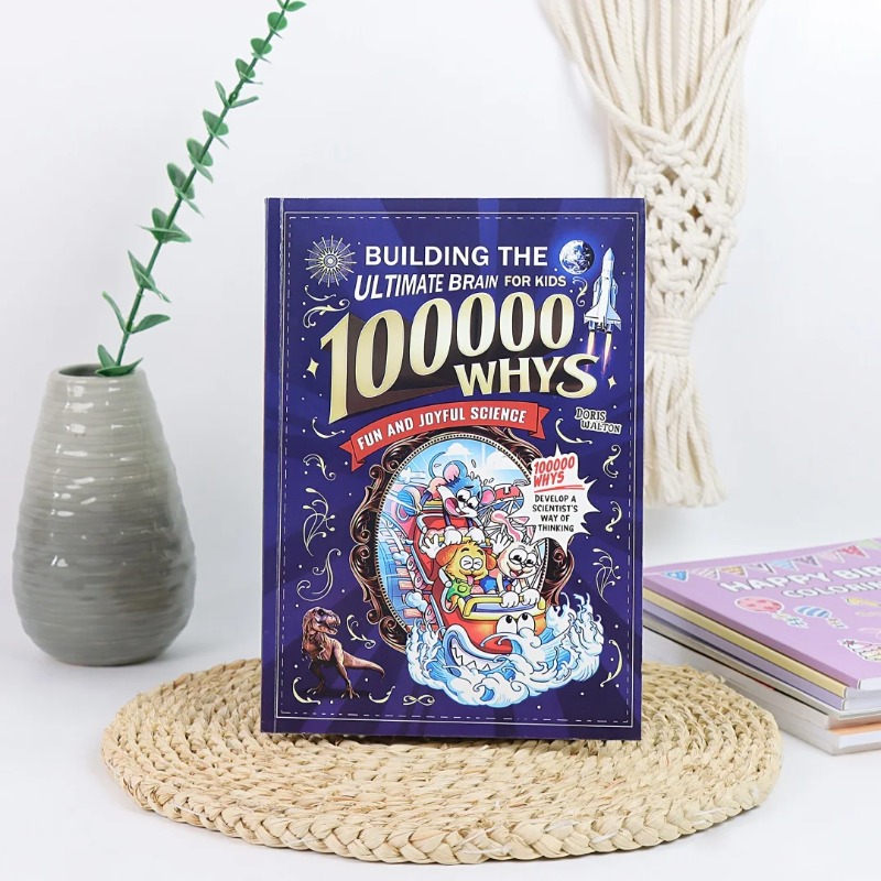 Kids Early Education Books - 100000 سؤال لماذا: كتاب كرتوني علمي