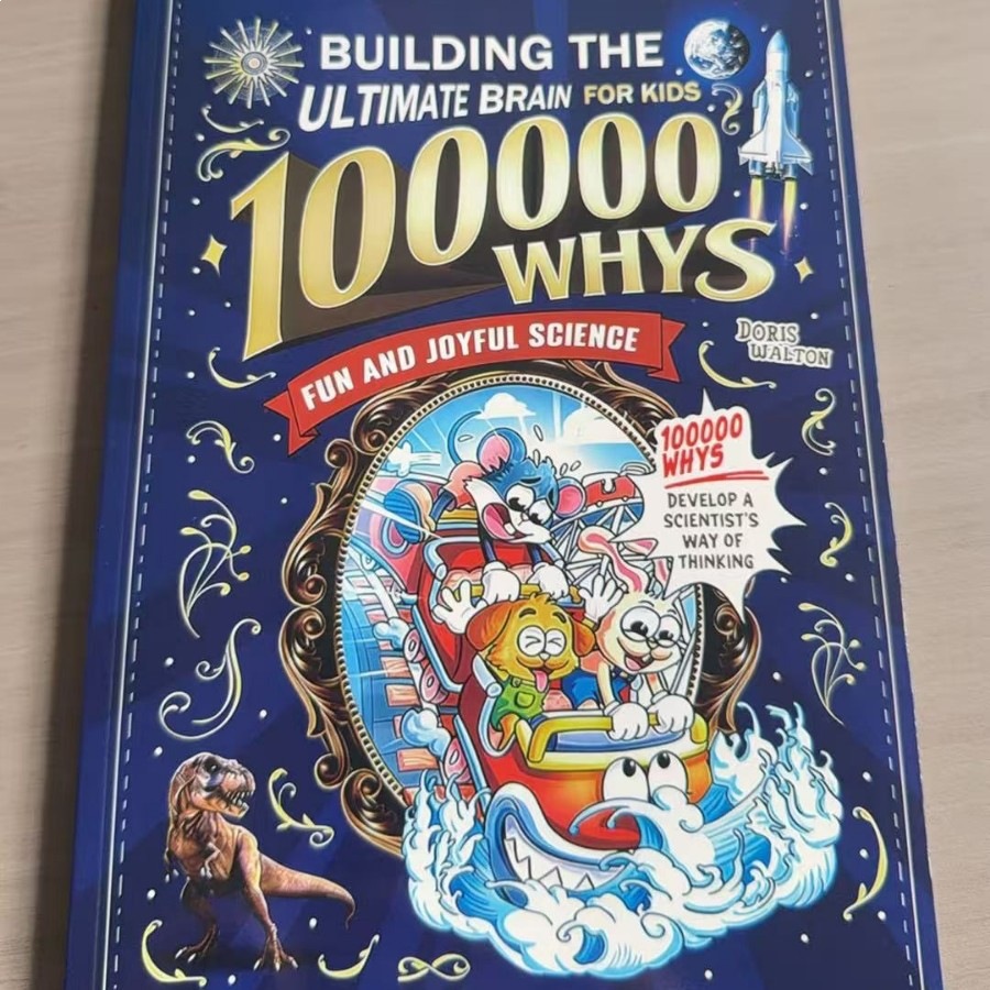 Kids Early Education Books - 100000 سؤال لماذا: كتاب كرتوني علمي