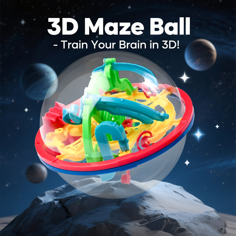 Educational Globe For Kids - ثلاثية الأبعاد ماجيك الكرة متاهة دعابة