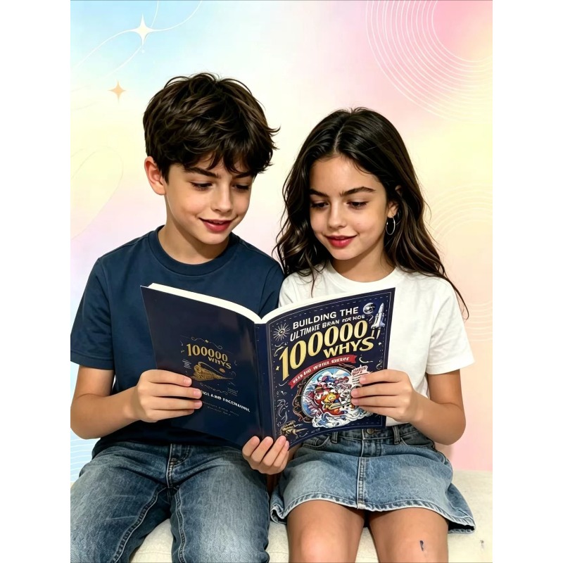 Kids Education Story - 100000 لماذا؟ كتاب موسوعة العلوم للأطفال،