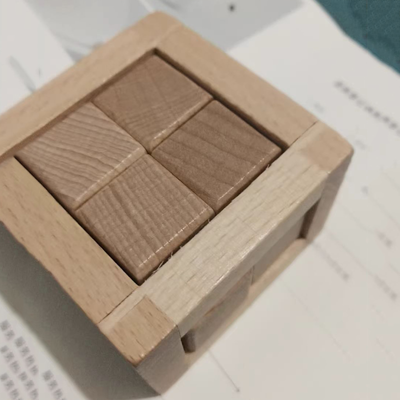 Brain Teaser Cube - ألعاب تعليمية للتفكيك، مكعب ألغاز متشابك،