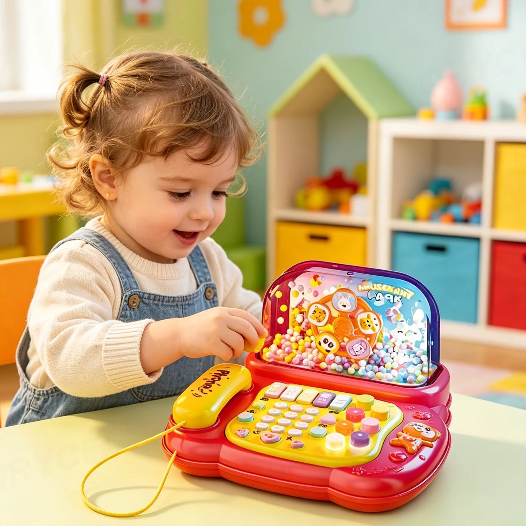 Kids Education Story - ألعاب هاتف كرتونية للأطفال، لوحة مفاتيح