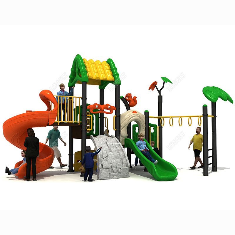 Kids Education Park - أحدث تصميم زحليقة بلاستيكية للعب في