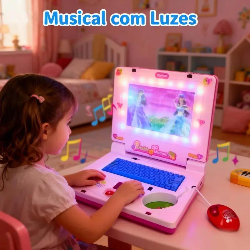 Kids Educational Computer - لعبة كمبيوتر محمول موسيقية صغيرة للأطفال،