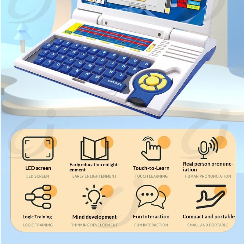 لعبة كمبيوتر تعليمية جديدة للأ - مراجعة Kids Educational Computer وسعره