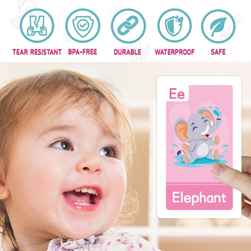 58 قطعة من بطاقات تعليم الحروف - مراجعة Abc Kids Early Education وسعره