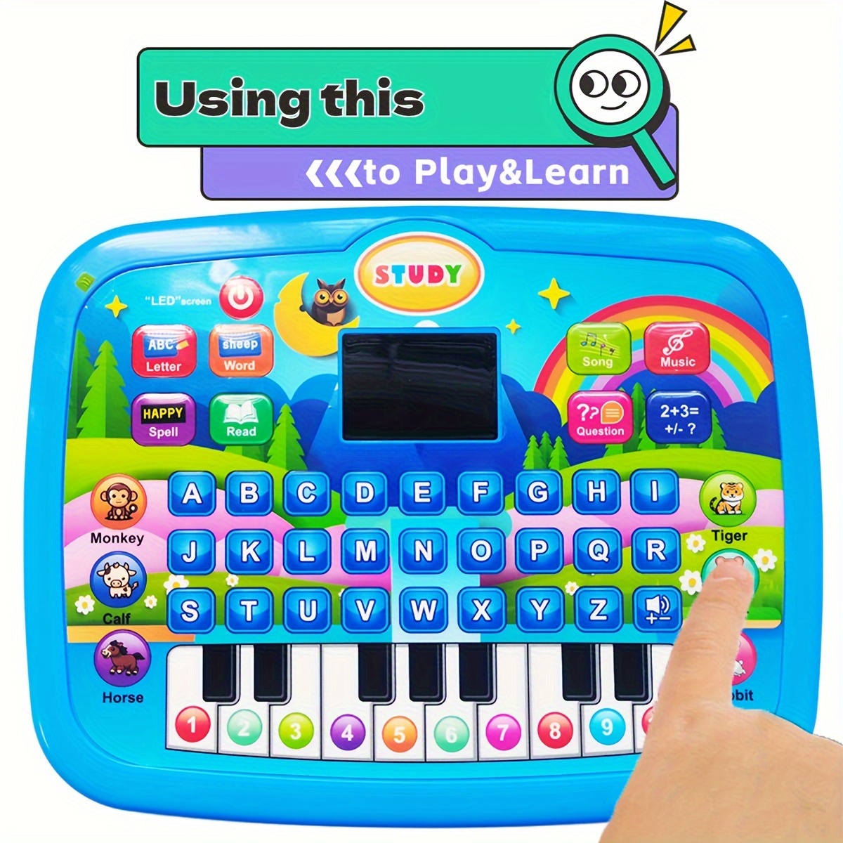 جهاز تعليمي متعدد الوظائف للأط - مراجعة Kids Educational Computer وسعره
