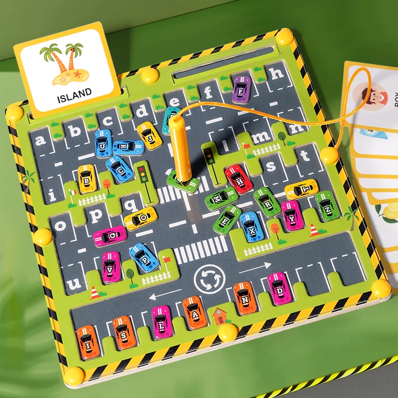 ألعاب متاهة الأبجدية المغناطيس - مراجعة Abc Kids Early Education وسعره