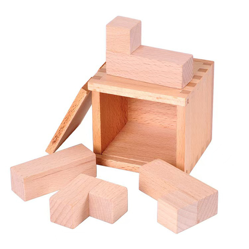 صندوق ألغاز خشبي سحري للذكاء ا - مراجعة Brain Teaser Cube وسعره