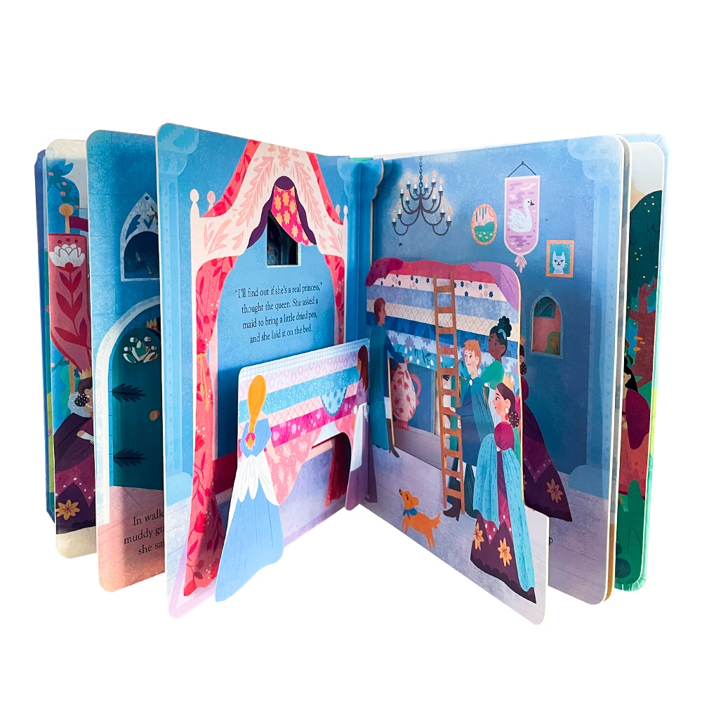 Usborne Peep Inside A Fairy Ta - مراجعة Kids Education Story وسعره