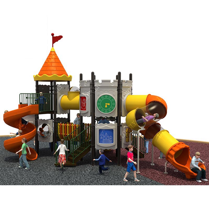 زحليقة أطفال على شكل قلعة للمل - مراجعة Kids Education Park وسعره