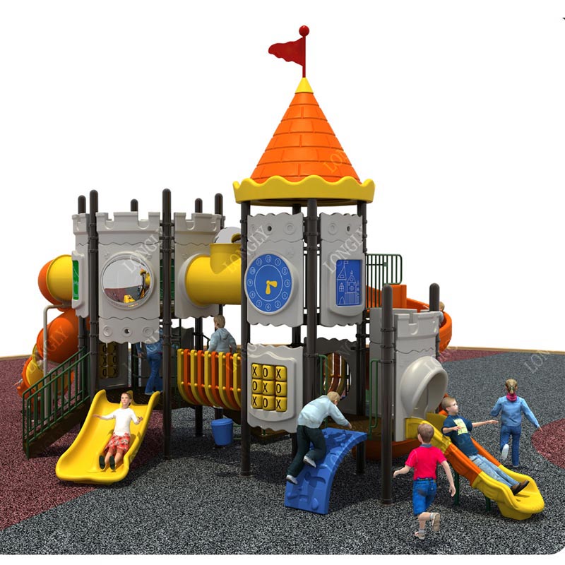 زحليقة أطفال على شكل قلعة للمل - مراجعة Kids Education Park وسعره