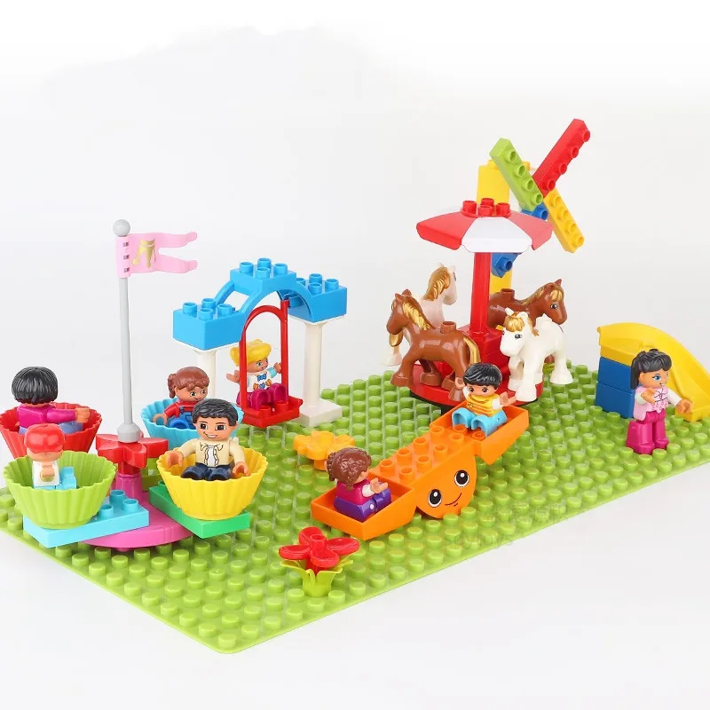 مكعبات بناء كبيرة متوافقة مع ا - مراجعة Kids Education Park وسعره
