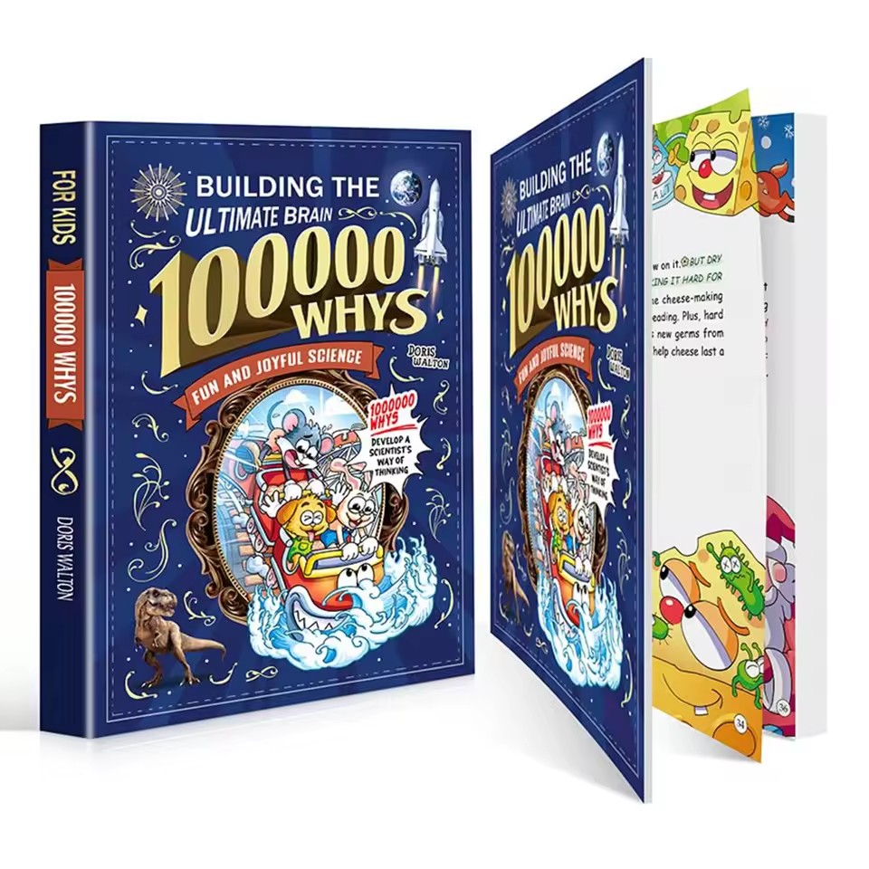 100000 سؤال لماذا: كتاب كرتوني - مراجعة Kids Early Education Books وسعره