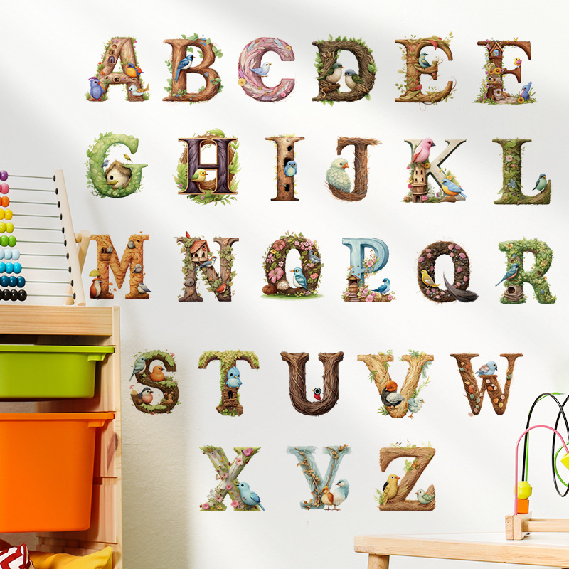 ملصق حائط من الفينيل لتزيين غر - مراجعة Abc Kids Early Education وسعره