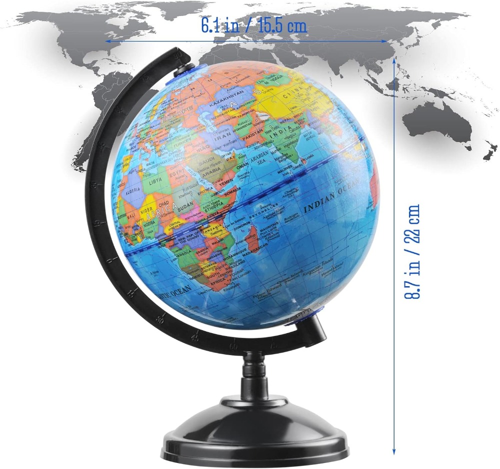 كرة أرضية تفاعلية للأطفال مقاس - مراجعة Educational Globe For Kids وسعره