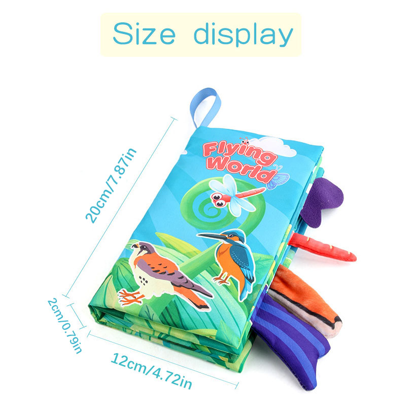 كتب قماشية جديدة للأطفال للتدر - مراجعة Kids Early Education Books وسعره