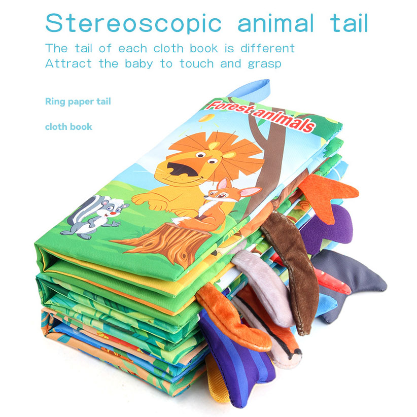 كتب قماشية جديدة للأطفال للتدر - مراجعة Kids Early Education Books وسعره
