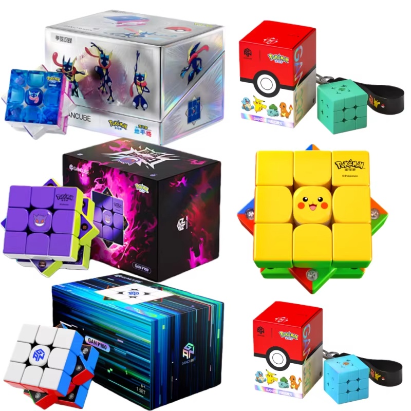 مكعب سرعة مغناطيسي GAN Pokemon - مراجعة Kids First Education وسعره