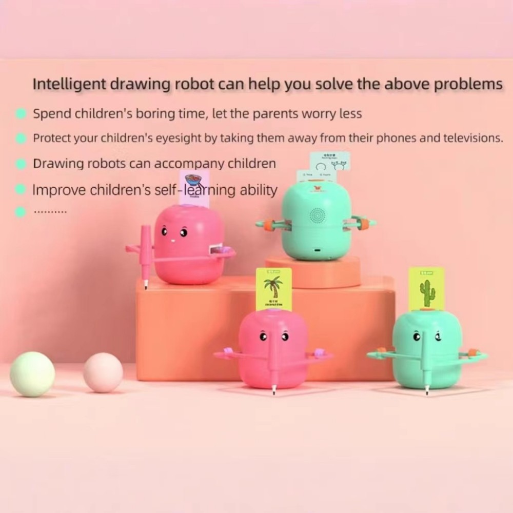 روبوت الرسم للأطفال، روبوت رسم - مراجعة Kids Education Gift وسعره