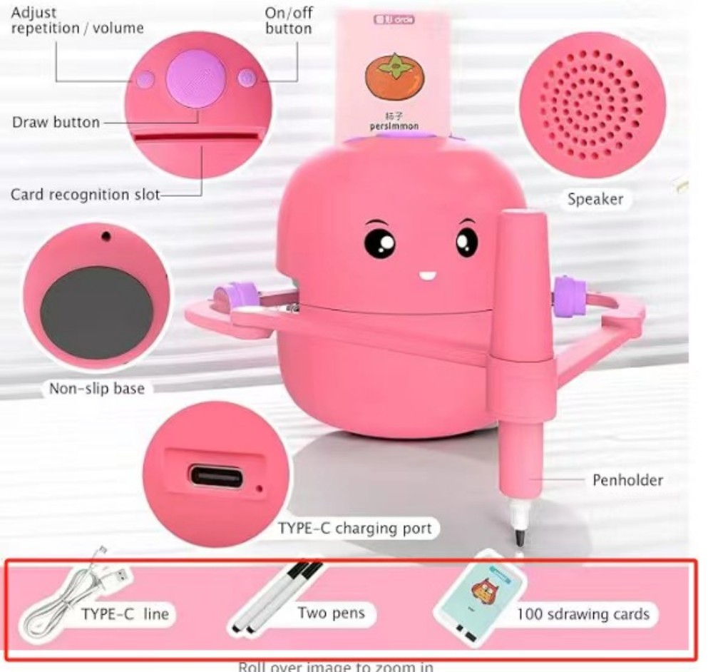 روبوت الرسم للأطفال، روبوت رسم - مراجعة Kids Education Gift وسعره