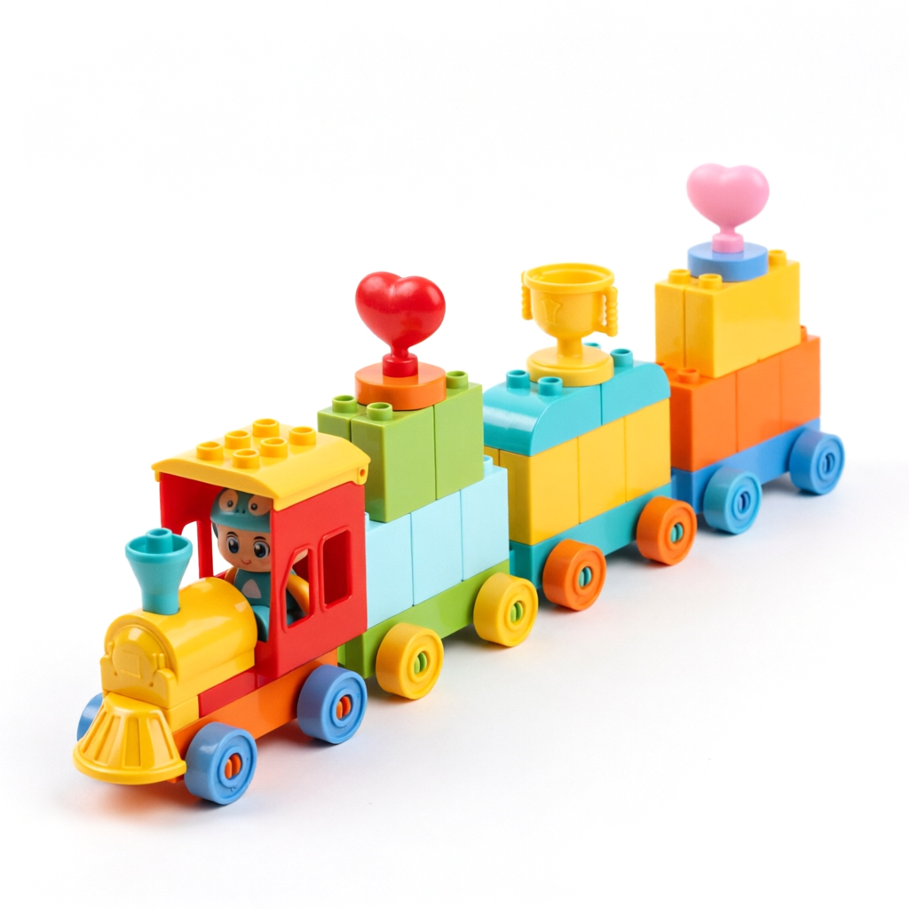 مكعبات بناء كبيرة الحجم على شك - مراجعة Abc Kids Early Education وسعره