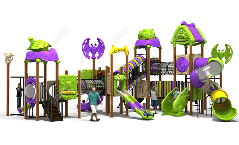 أحدث زحليقة بلاستيكية خارجية ل - مراجعة Kids Education Park وسعره