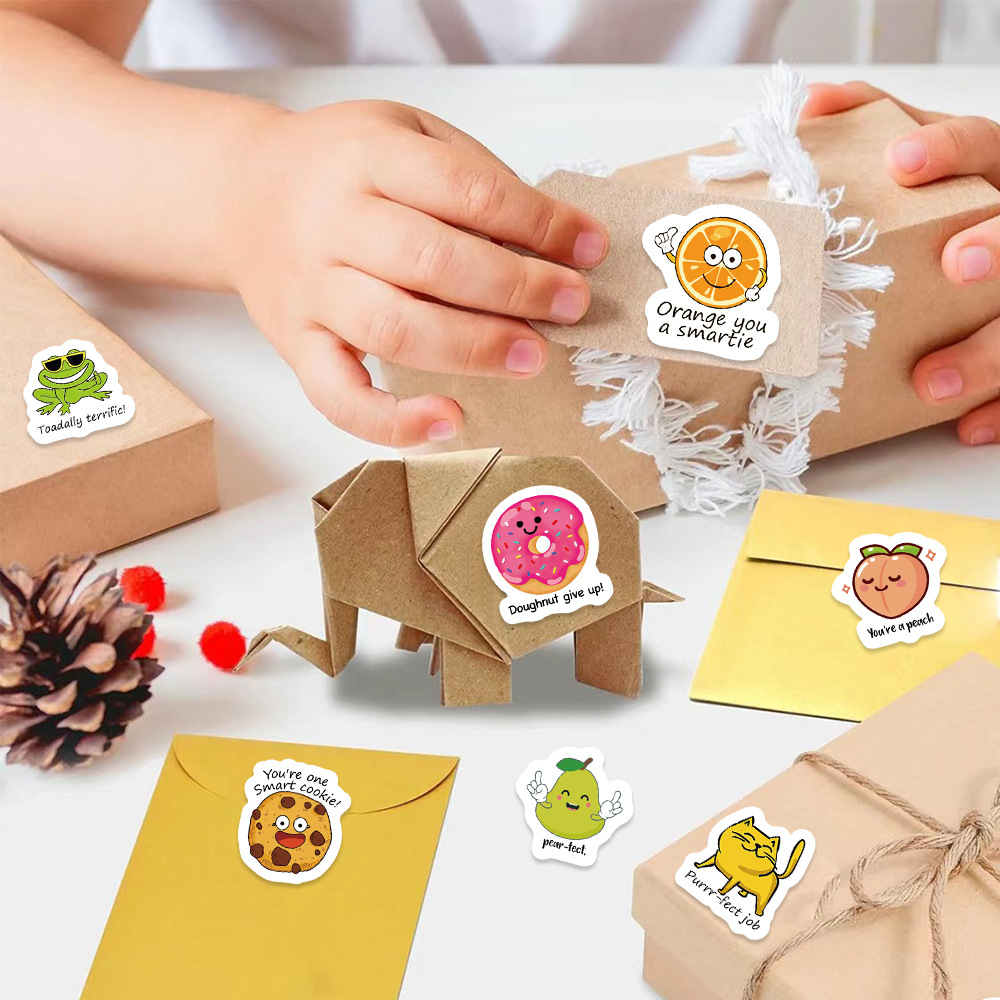 100-500 قطعة ملصقات مكافأة الط - مراجعة Kids Education Motivation وسعره