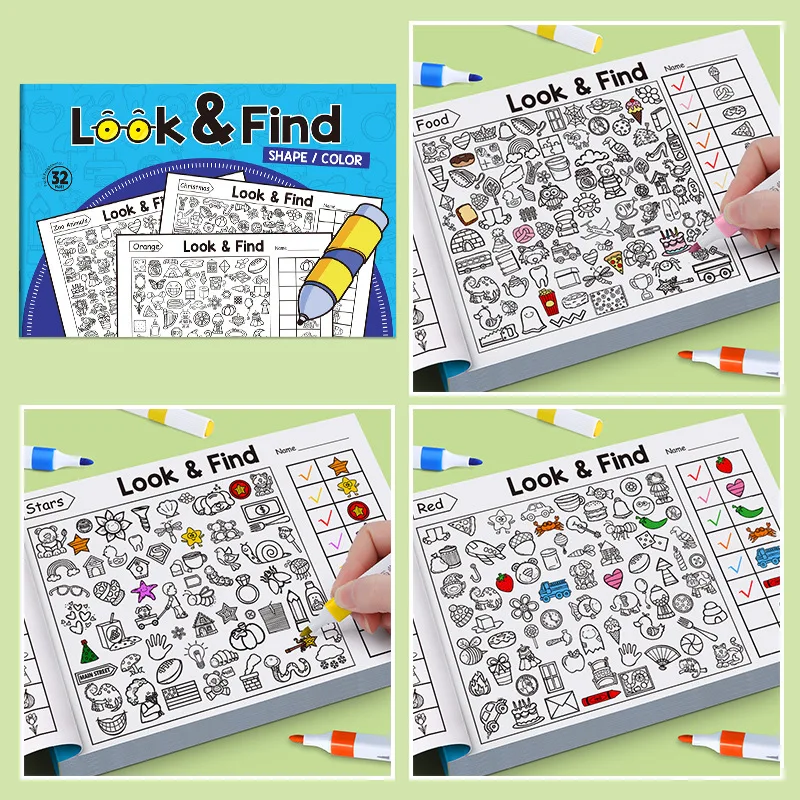 كتاب أنشطة البحث للأطفال، كتاب - مراجعة Kids Early Education Books وسعره