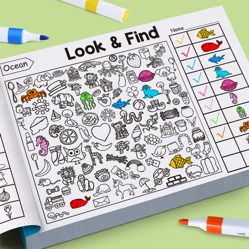 كتاب أنشطة البحث للأطفال، كتاب - مراجعة Kids Early Education Books وسعره