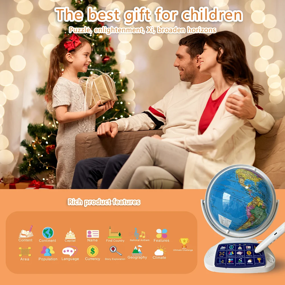 كرة أرضية ذكية تفاعلية للأطفال - مراجعة Educational Globe For Kids وسعره